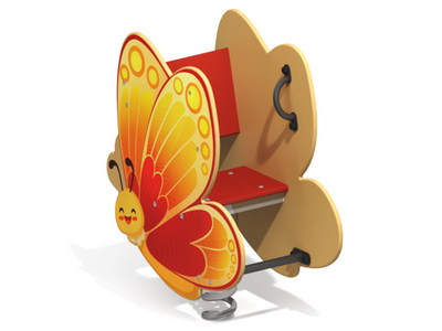 Качалка на одинарной пружине Хамелеон 1