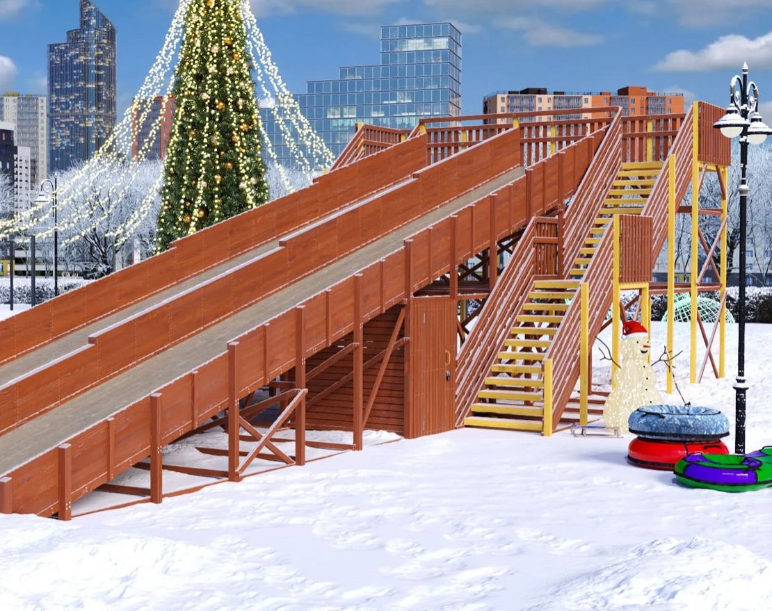 Место для хранения к Зимней горке TORUDA Север-12 и Зимней горке TORUDA Север-12/1 - вид 2