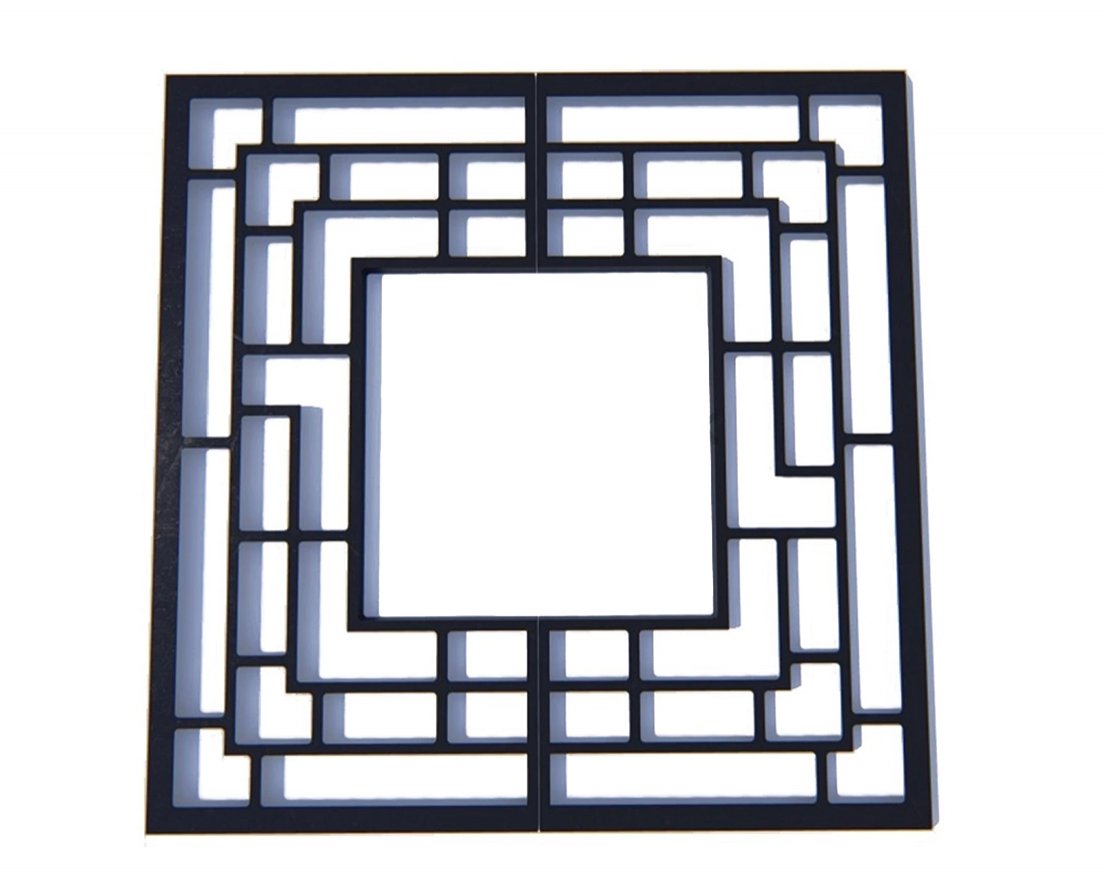 Приствольная решётка Лабиринт - вид 4