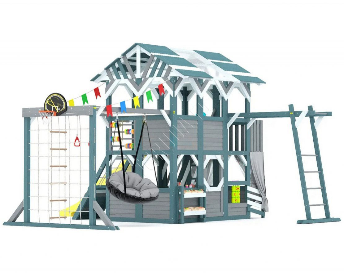 Детский игровой комплекс Домик приключений 3